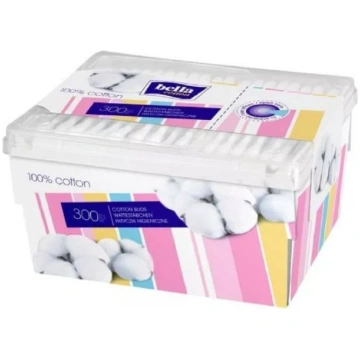 Higiēniskie vates kociņi "Bella Cotton box" 300gab