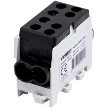 HLAK terminals Al/CU 2x35-2x25mm - melns VEXEN ele