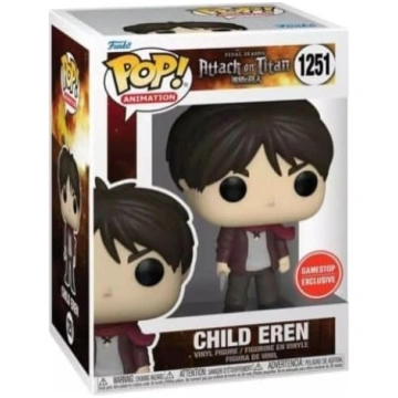 Funko Pop „Attack on Titan“ bērna Erena figūra, Ga