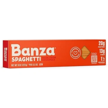 Banza garbanzu makaroni – proteīniem bagāti, bezgl