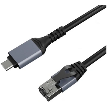 USB-C uz RJ45 Gigabit Ethernet Kabelis CAT6 5m Ext