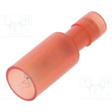 Terminal: round; male; Ø: 4mm; 0.25÷1.5mm2; crimpe