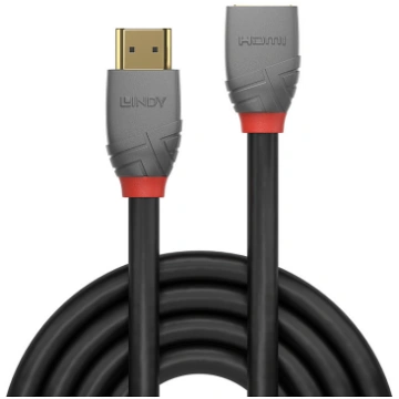 Lindy High Speed HDMI pagarinātājs, 3m, Anthra Lin
