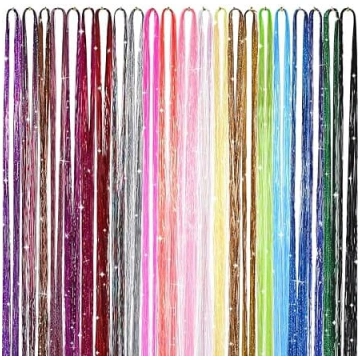 Matu pinumu komplekts Glitter Hair Strands Fairy T