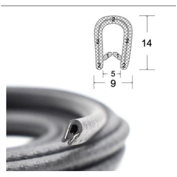 A Pa PVC profils 5x9x14mm BLACK TEECH