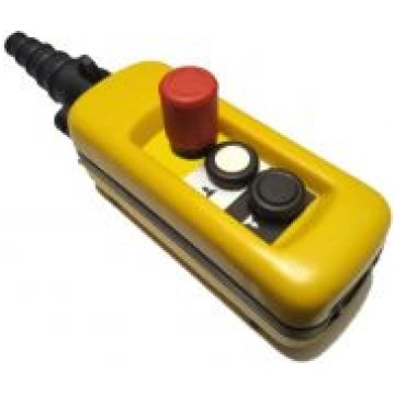 Pendant control station, Harmony XAC, plastic, yel