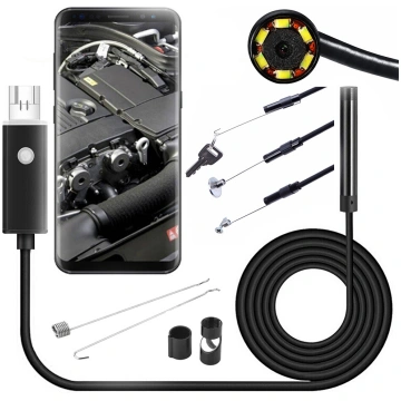 Smartphone Waterproof Borescope Endoscope Inspecti