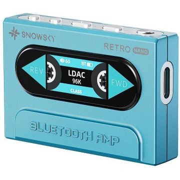 FiiO RETRO NANO Portable Bluetooth DAC & Amp - Blu