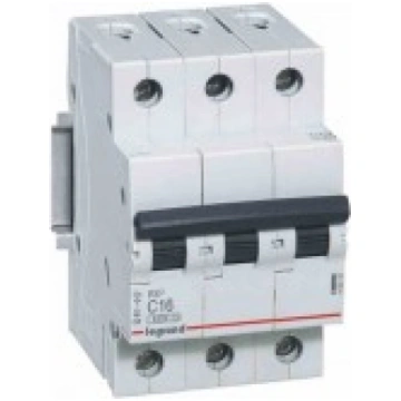 Automātslēdzis 6kA C 16,0A 3P Legrand 419235