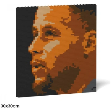 Stephen Curry Brick Painting 02S JEKCA