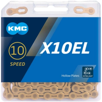 KMC X10EL 114L Chain — Black