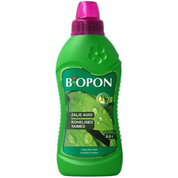 Zaļajiem augiem mēslojums Biopon 0.5L, Mēslojumi p