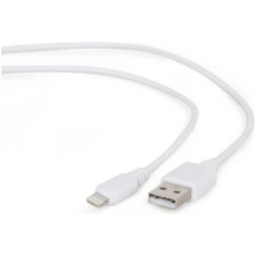 CABLE LIGHTNING TO USB2 1M/CC-USB2-AMLM-W-1M GEMBI