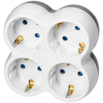 Power socket splitter 4x2P+E (Schuko) Ornobaltic