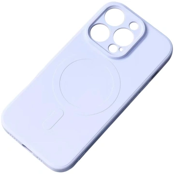 iPhone 16e Silicone Case with MagSafe - Light Blue