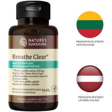 Breathe Clear (90 kaps.) Nature’s Sunshine