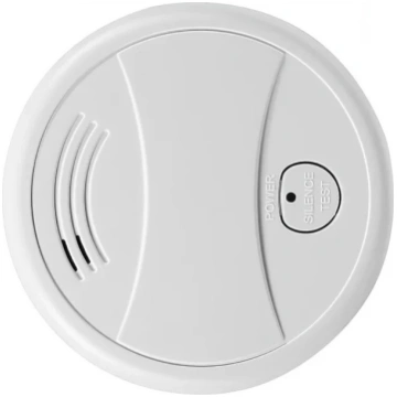 Spring Smart WiFi Photoelectric Smoke Detector, Wh