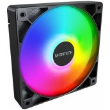 Montech GF120 ARGB PWM Black 120 mm Case Fan dzesē