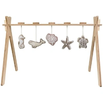 Arco giochi in legno con giochi - Umi QUAX