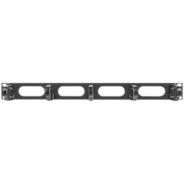 Lanberg 19" cable management panel 5 rings - type 