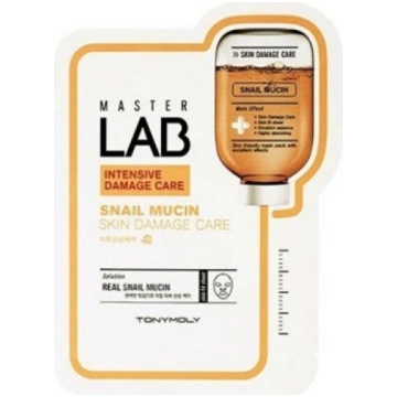 Tonymoly Nawilajca maska do twarzy Master Lab Snai