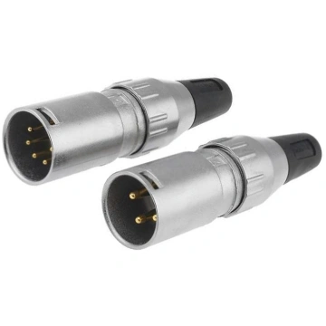Connector: XLR; plug; male; 7.5A; 50V; PIN: 5; str