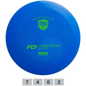 Disku golfa disks Discmania Fairway Driver S-Line 