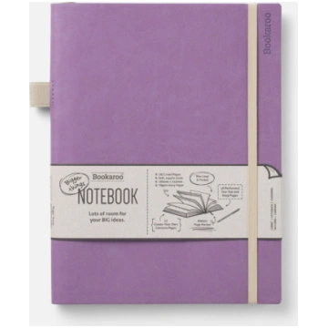 Blociņš Bookaroo Bigger Things - baklažāns