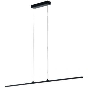 Lampadario a sospensione LED nero in alluminio, 9W