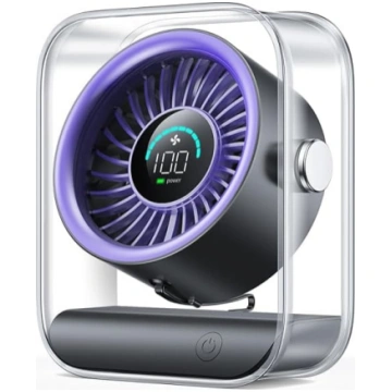 USB uzlādējams galda ventilators, klusais galda ve