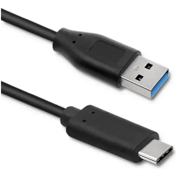 Qoltec Cable USB 3.1 Type C male | USB 3.0 type A 