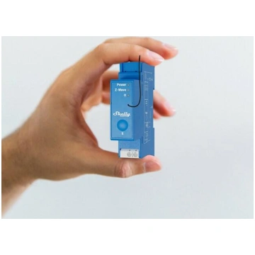 Shelly Qubino Wave Pro 1 electrical relay Blue 380