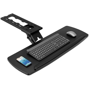 Tastatūras plaukts zem galda ar atvilktni, regulēj