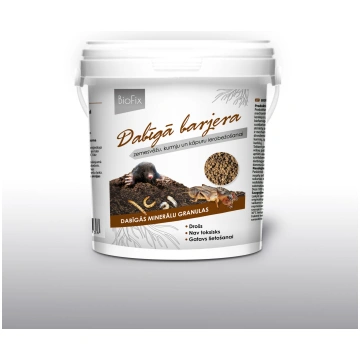 BioFix dabīgā barjera zemesvēžu, kurmju un kāpuru 