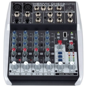 Behringer XENYX QX602MP3 4033653070522