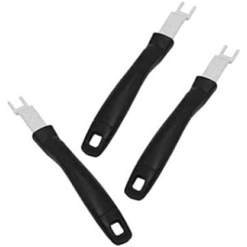 3-daļīgs nerūsējošā tērauda grila režģa pacēlājs a