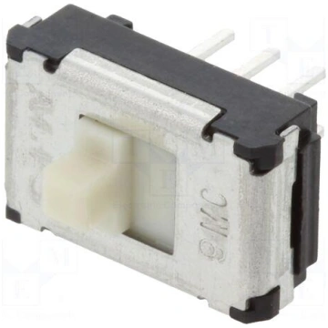 Switch: slide | Pos: 2 | DPDT | 0.1A/12VDC | ON-ON