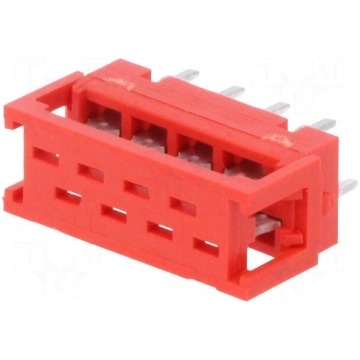 Micro-MaTch | adapter | PIN: 8 | IDC,THT | on PCBs