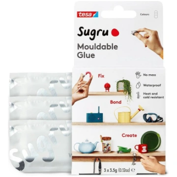 Tesa Sugru Allzweckkleber 3stk balts