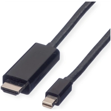 Value Mini DisplayPort Cable, Mini DP-UHDTV, M/M, 