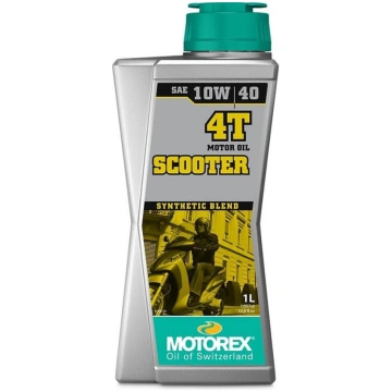 Motoreļļa Motorex Scooter 4T 10W40 - 1 L (SCOOT4T1