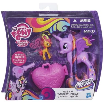 Hasbro My Little Pony Twilight Sparkle&Sunset Bree