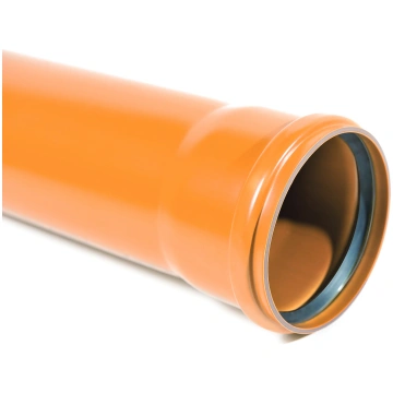 Caurule āra kanalizācijai Wavin, 160 mm, SN4 (N), 