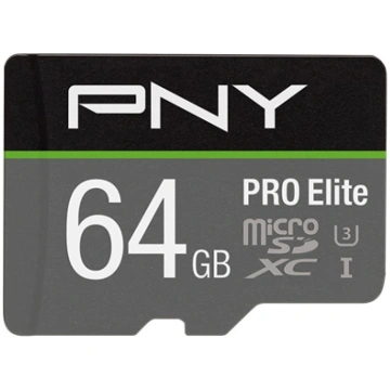 Karta PNY PRO Elite MicroSDXC 64 GB Class 10 UHS-I