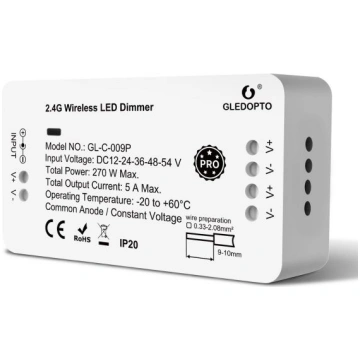 Gledopto GL-C-009P, Zigbee Pro Dimmer LED kontroli