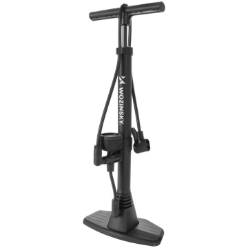 Wozinsky WPR-02 grīdas velosipēda pumpis – melns -