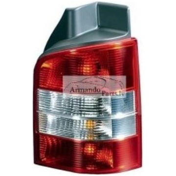 VW Transporter 03-09 aizmugures lukturis L 1D balt