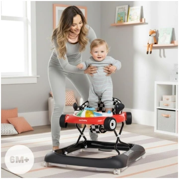 Bērnu staigulis FORMULA red/black SUN BABY