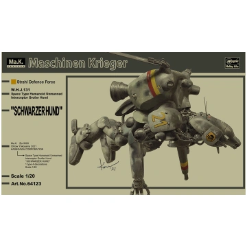 Maschinen Krieger "Schwarzer Hund" Hasegawa