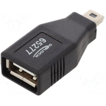 Adapter | USB 2.0 | USB A socket,USB B mini plug |